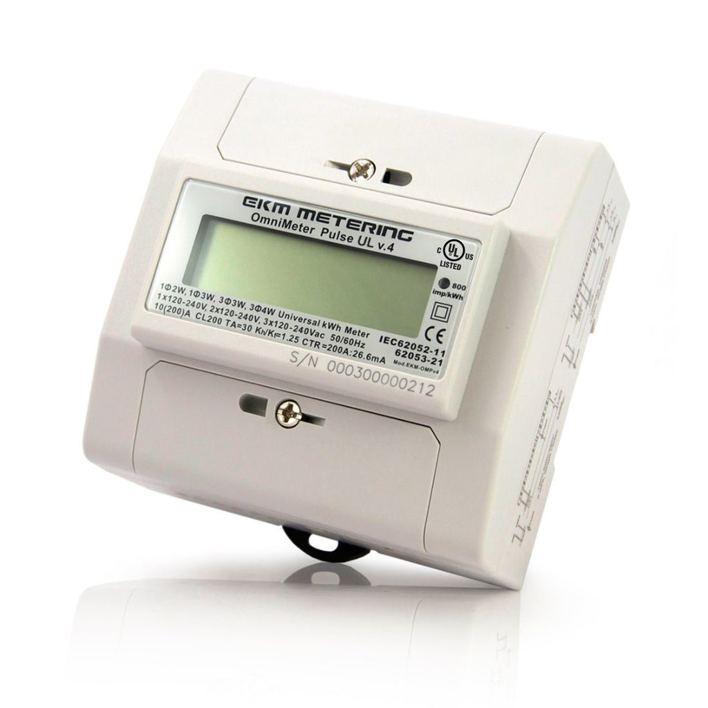 EKM Omnimeter Pulse UL v.4 – Pulse Counting, Relay Controlling, Smart Electric Meter, UL, ANSI