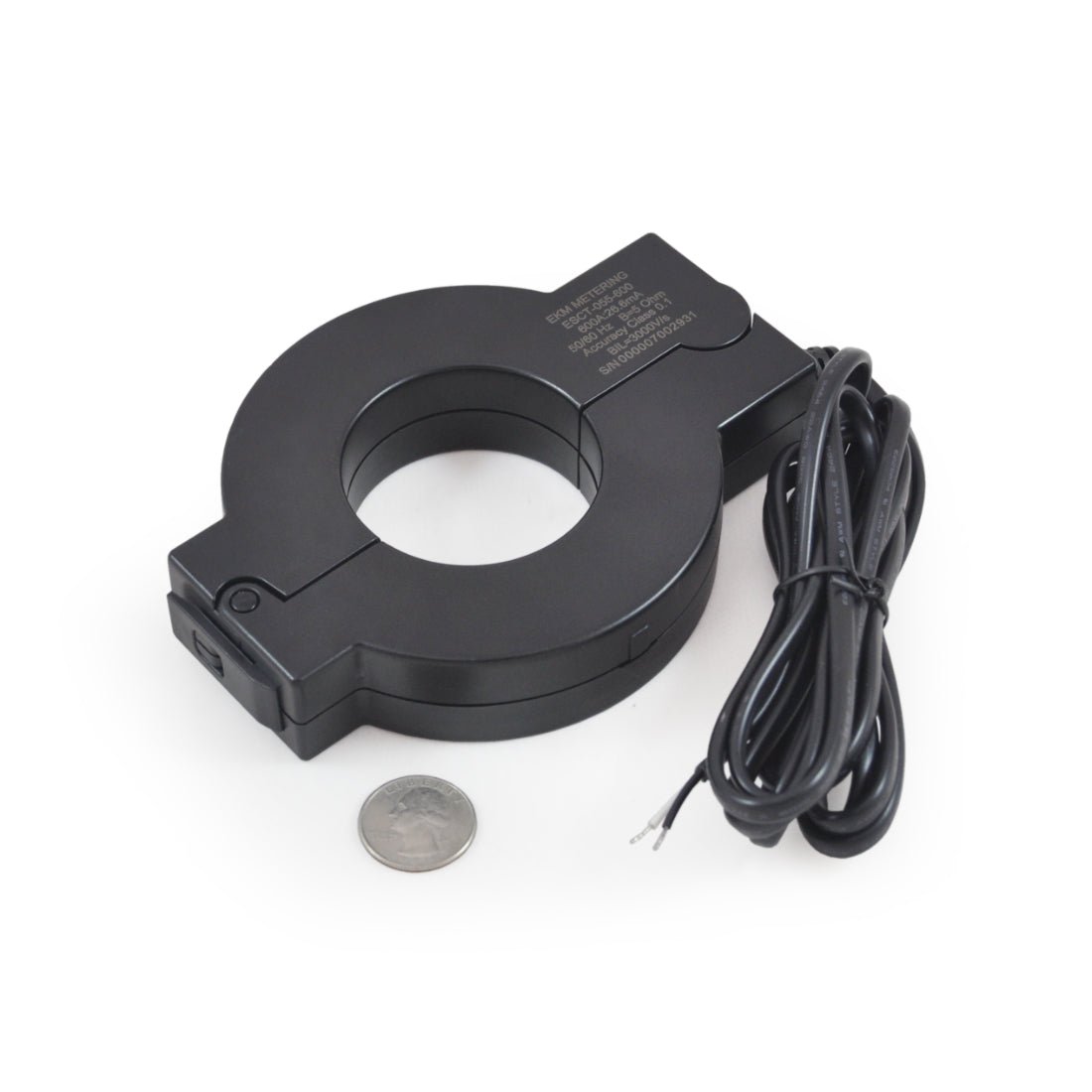 Split-Core CT 800A, 55mm Hole – ESCT-055-800 | EKM Metering Inc.