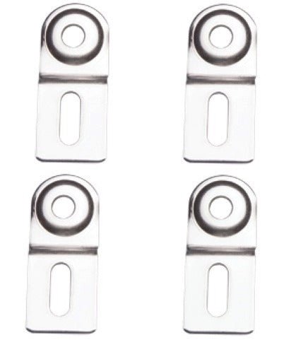 XL Watertight Enclosure Mounting Bracket Set of 4 (with bolts) - EKM Metering Inc.