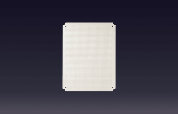 XL Watertight Enclosure Mounting Plate - EKM Metering Inc.