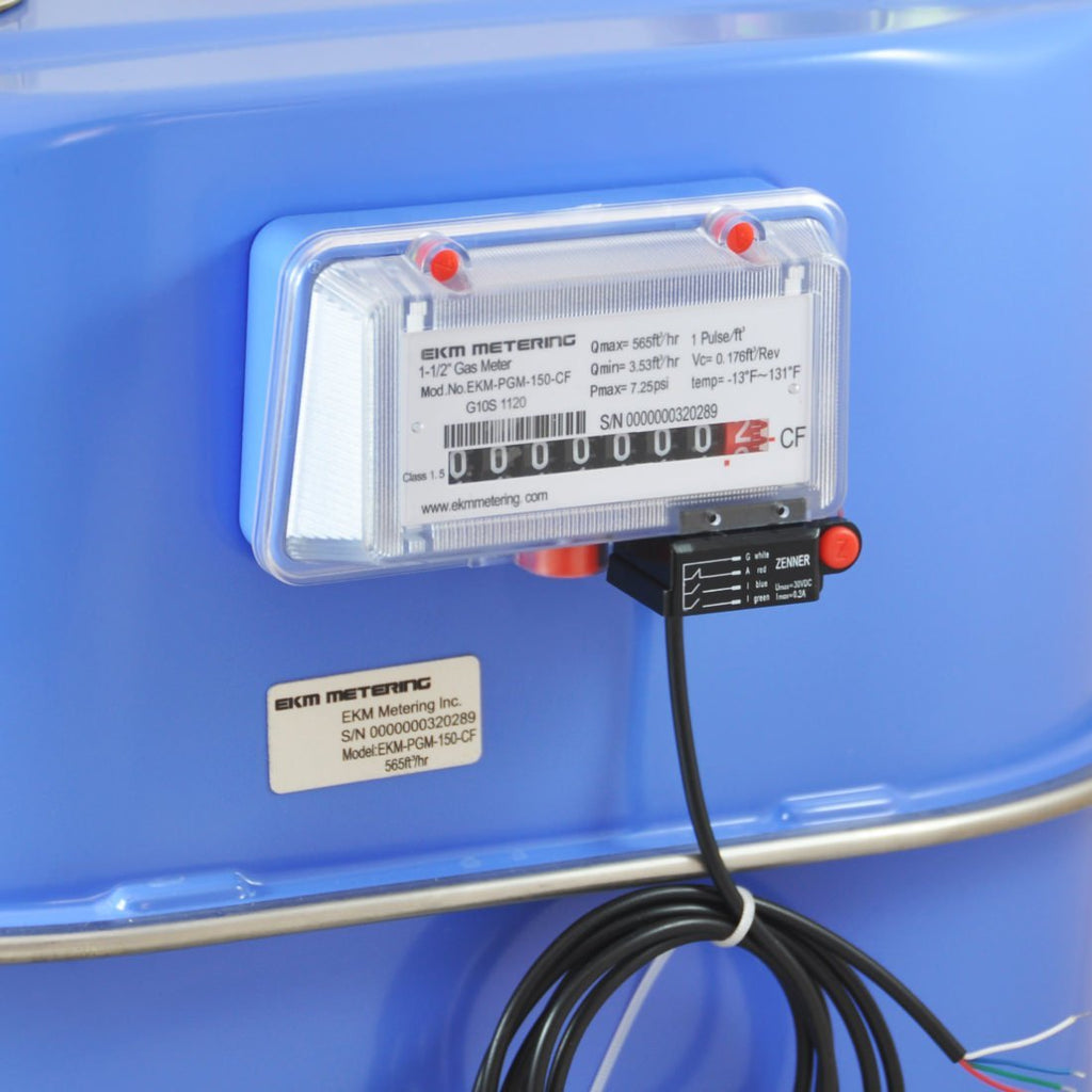 1.5" Pulse Output Gas Meter - PGM-150-CF - EKM Metering Inc.