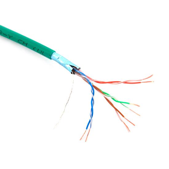 4-Twisted Pairs of Wire, CAT5e RS-485 Shielded, Stranded PVC Cable (FTP), 50 feet - EKM Metering Inc.