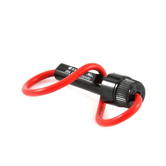14AWG Inline Fuse Holder W/ 15 AMP Fuse