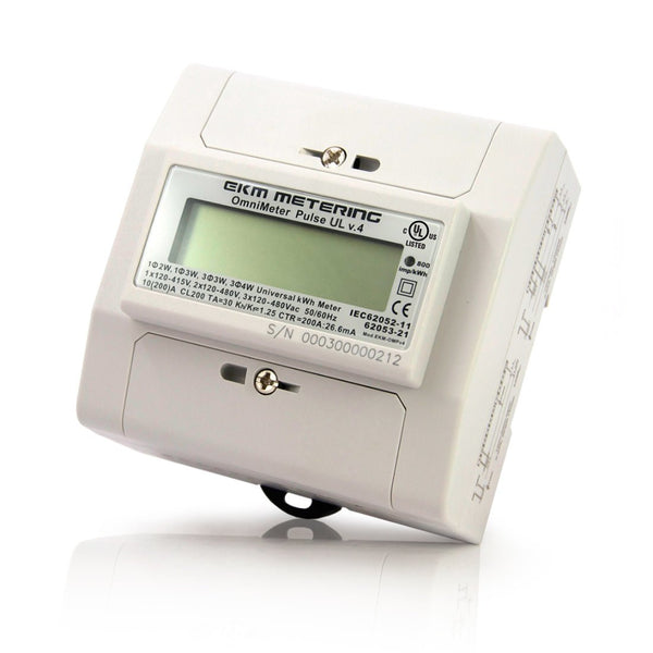(Modbus) EKM Omnimeter Pulse UL v.4 – Pulse Counting, Relay Controlling, Universal Smart Electric Meter, UL Listed, ANSI - EKM Metering Inc.