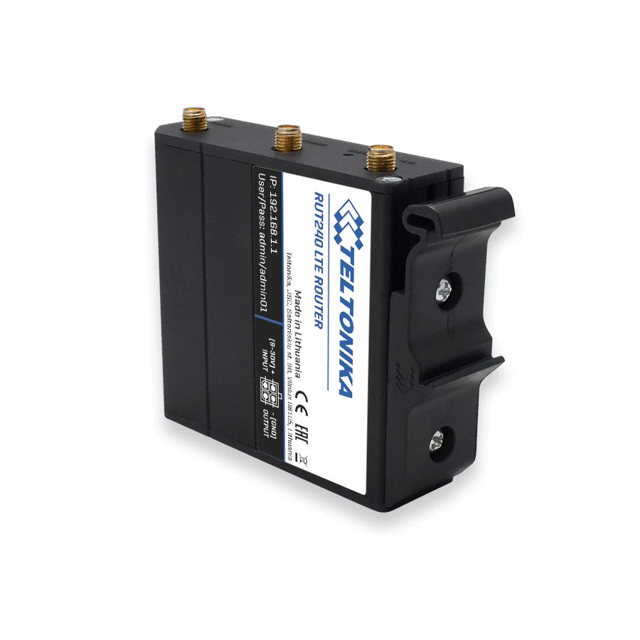 Cellular Router Rail Kit Teltonika RUT241 35mm DIN Rail Clip – Panel Mount Adapter | EKM ...