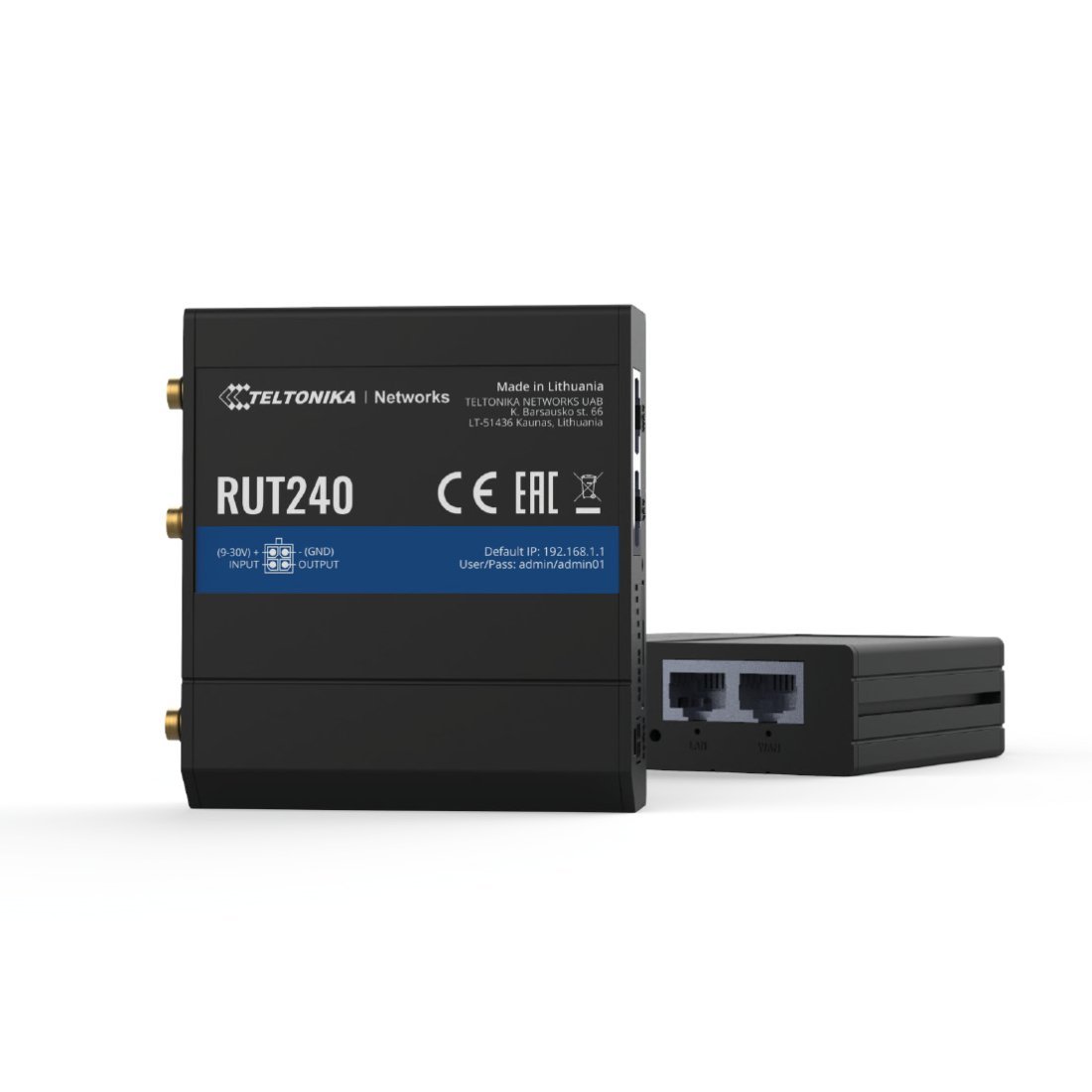 Teltonika RUT240 Cellular Router With Two Year LTE Unlimited Data Plan - EKM Metering Inc.