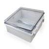 Watertight Enclosure with Hinged and Latching Lid - UL Listed - 11.8” x 11.8” x 5.9" - EKM Metering Inc.
